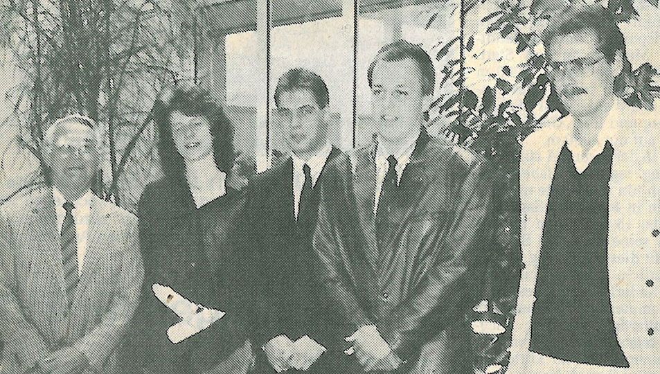 Zeitungsfoto Gründung Karl Düsterberg Stiftung